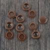 M6 Screw Decorative Covers Screw Protections for Furniture Cabinet Universal Foldable Snap Protective Cover 36pcs