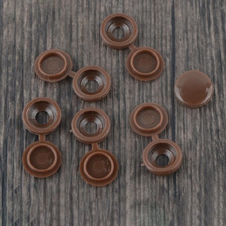 M6 Screw Decorative Covers Screw Protections for Furniture Cabinet Universal Foldable Snap Protective Cover 36pcs