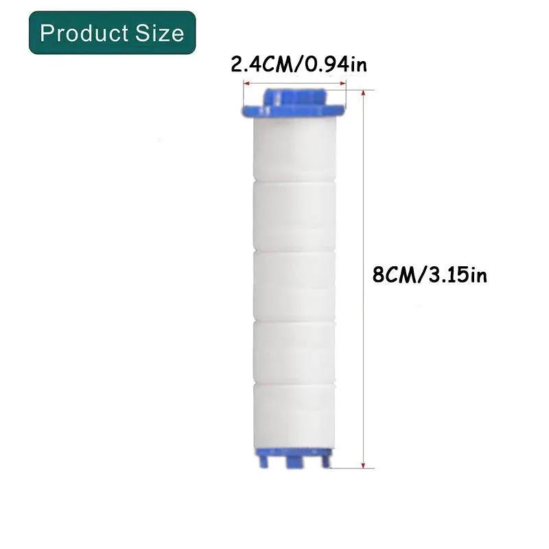10ks náhradní sprchový filtr pro držanou sprchovou hlavici – vysoce výkonný sprchový vodní filtr k odstranění chlórfluoridu a tvrdé vody