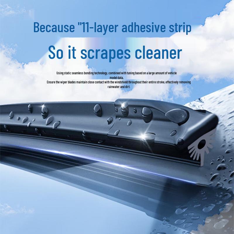 Changan Oshan X5 Frameless Silent Front Wiper Blade with Eleven-Layer Rubber