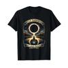 Hello Darkness My Old Friend Solar Eclipse April   T Shirt Vintage Washed Slightly Stretched Top For Everyday Wear