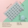 Food-Grade Silicone Cake Mold: 12-Cavity Banana Blueberry Pear Mousse, Easy Release & Heat Resistant