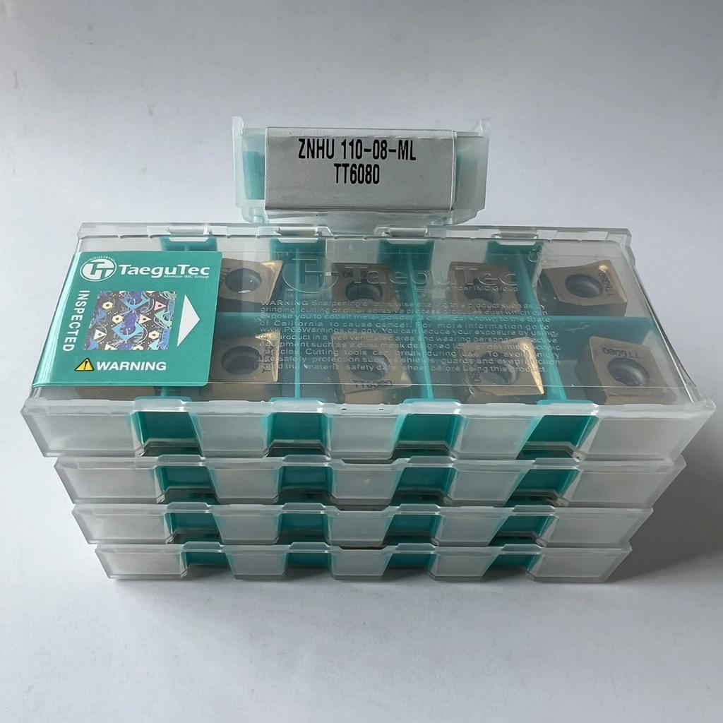 TaeguTec / ZNHU110-08-ML TT6080 / Original Carbide Blade 10 Pcs