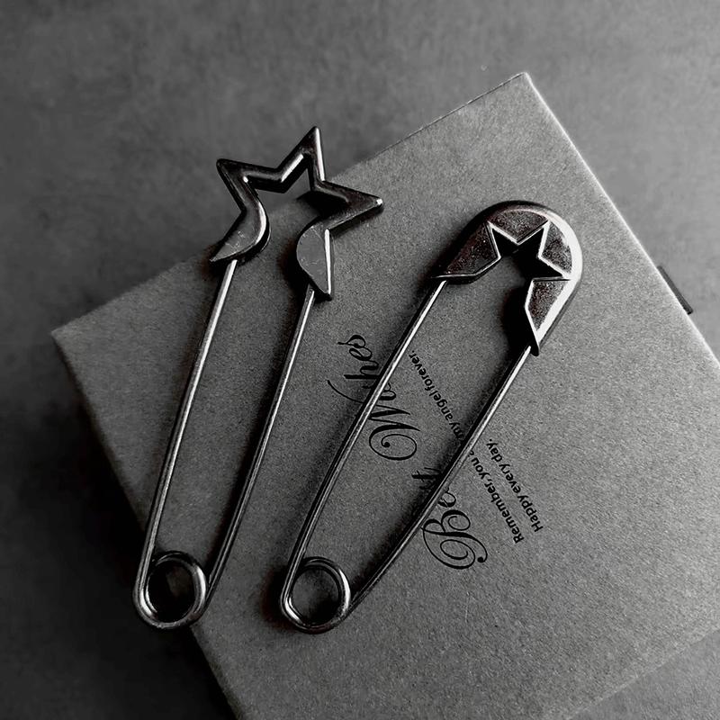 Retro Large Pins For Clothing Metal Safety Pins Jeans Dress Scarf Adjustable Pins Accessories