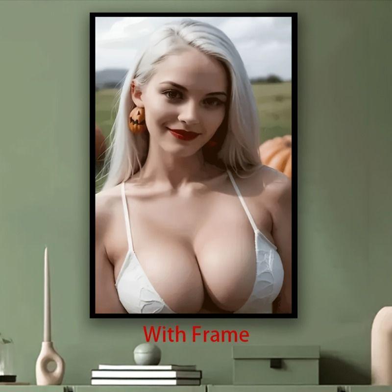 Vintage Kvinlig Silhuett Metall Logotyp för Bar & Garage