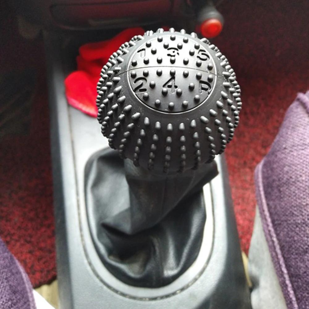 Universal Round Silicone Gear Shift Knob Cover for Manual and Automatic Cars - Non-Slip Protective Shifter Protector