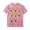 Aggretsuko Umore Attuale Maglietta a Maniche Corte T-Shirt Fitness aderente Cotone di Alta Qualità Top Magliette Europa Per Uomo