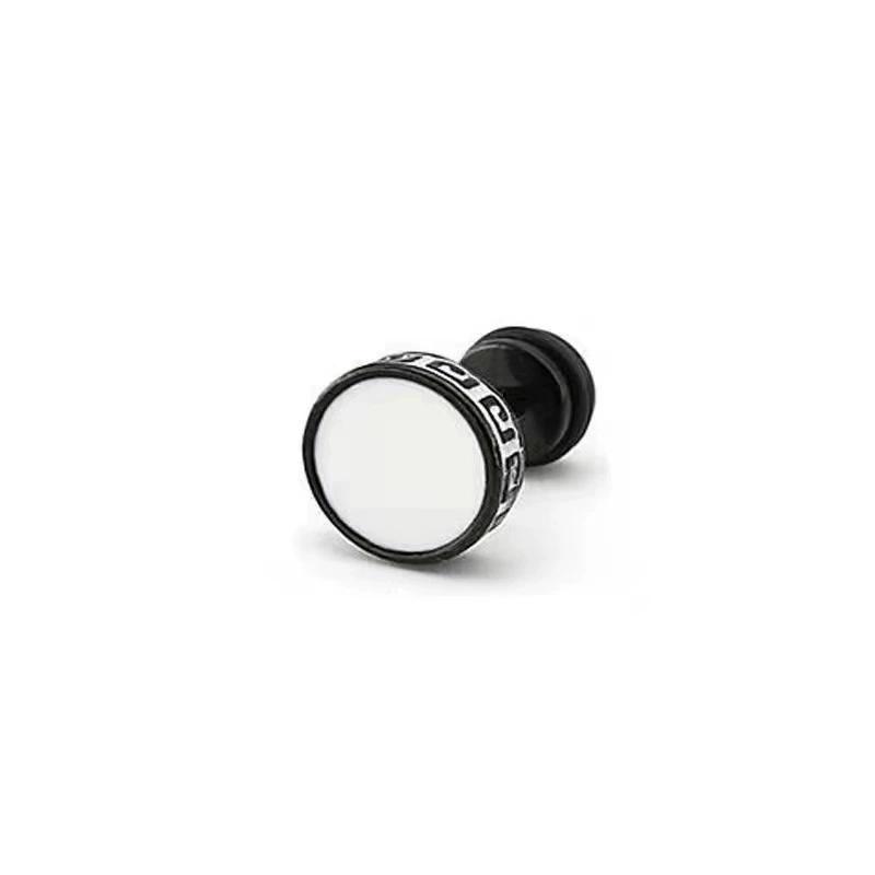 LT-MS-556 Punk-Style Stainless Steel Dumbbell Stud Earrings Fashionable Screw Stud for Men Women Trendy Personalized Parties