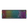 98-Key Colorful Mechanical Keyboard with Knob, Wireless Bluetooth, Silent Triple Mode for Gaming & Office