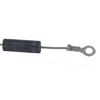 4er-Pack Mikrowellendiode Schwarzes Metallzubehör Spannungsdiode Schnellheizdiode