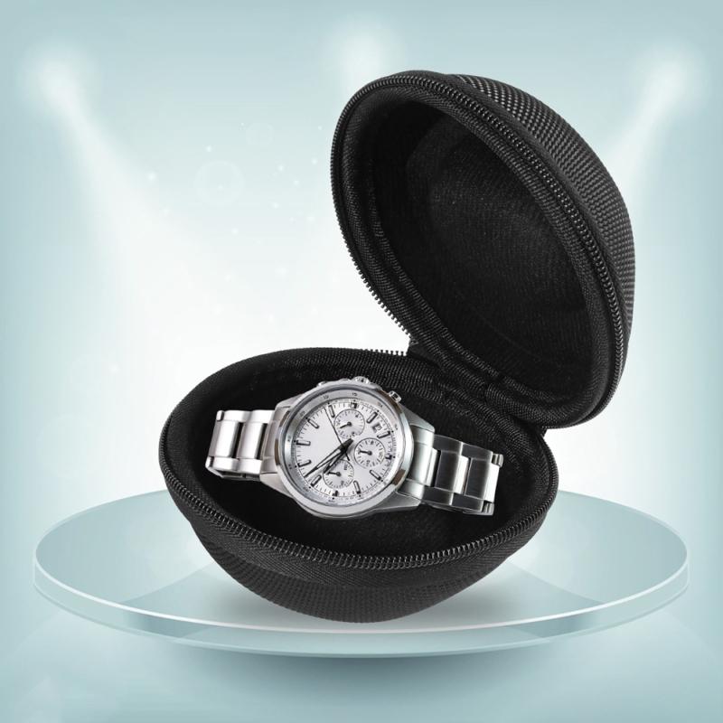 Travel EVA Zipper Waterproof Storage for Case Soft Interior Cushioned Portable Carrying Container for Smart Watch Wristw