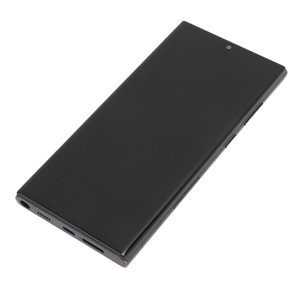 LCD Touch Screen Assembly for Galaxy S22 Ultra 5G SM S908 S908U S908A S908W US Black Frame Screen Replacement Digitizer