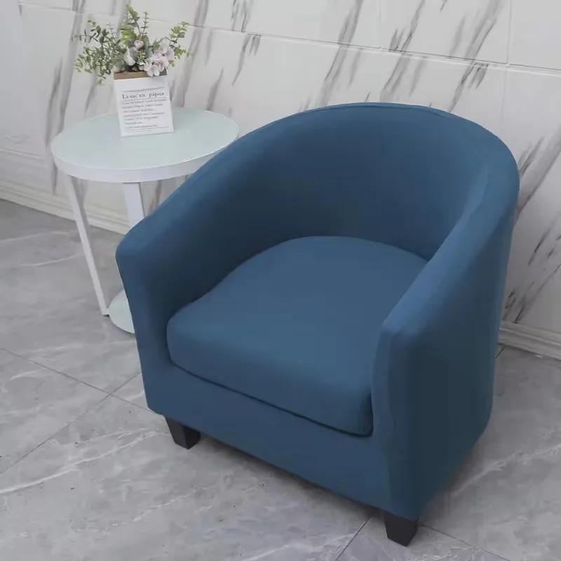 Armchairs Chair Covers Stretch Single Sofa Slipcover Sofa Couch Cover for Bar Counter with Seat Covers Funda De Sofá Individual