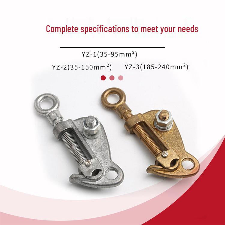 

Copper-Aluminum YZ-2 Live Line Clamp for Installation and Removal Contact Customer Service (mm)