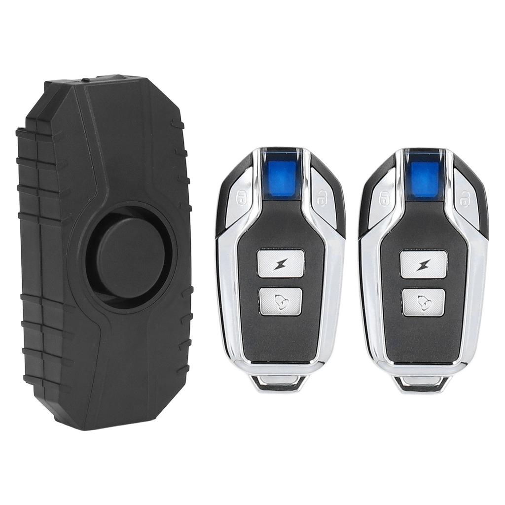 Bike Alarm Wireless Vibration Motion Sensor Waterproof Motorcycle Alarm Remote Electric Bicycle