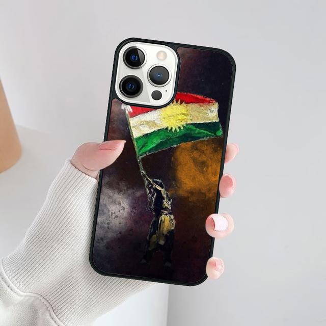 

Kurdistan Flag phone Case Cover For iPhone 17 Air 16 15 14 Plus apple 16 11 12 13 Pro Max coque iPhone 13
