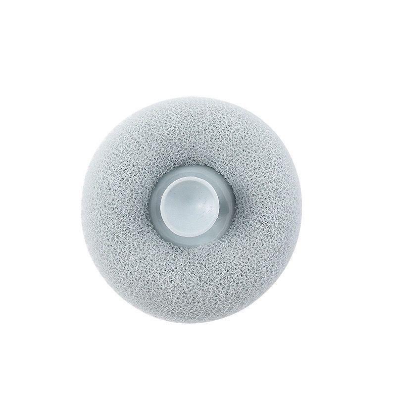 The Bath Ball with Suction Cup Is A Perfect Tool for Scrubbing Mud. It Exfoliates Gently and Does Not Spread. It Is A Hanging Type for Bath Flowers