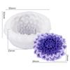 Flower Candle Silicone Mold DIY Realistic Blooming Lotus Rose Beautiful Silicone Mold Warm Home Decoration