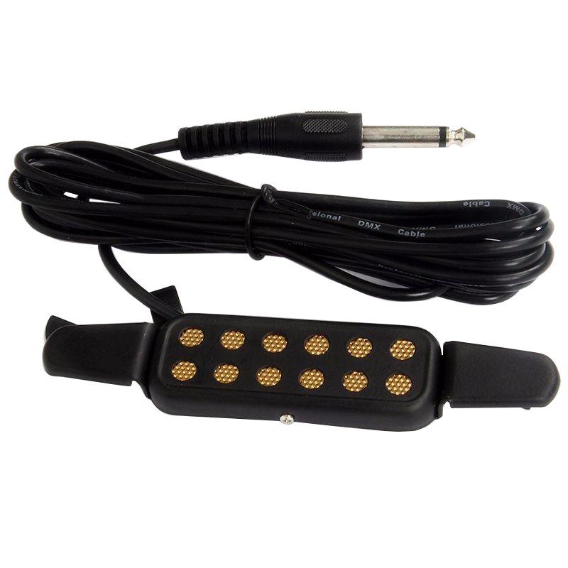 Acoustic Guitar Pickup Transducer Amplifier Guitar Pickup Sound Hole Musical Instruments