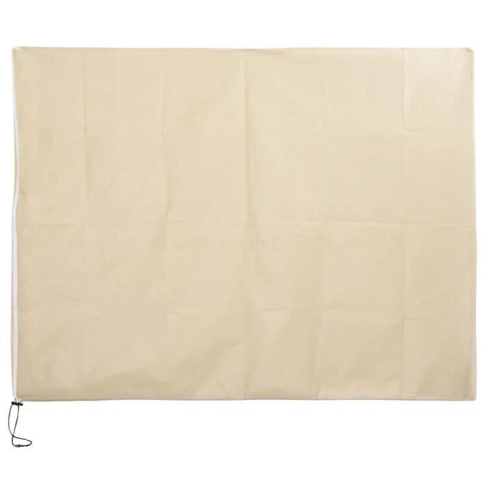 VidaXL Housse de protection pour plantes avec fermeture éclair 70 g-m² 364881