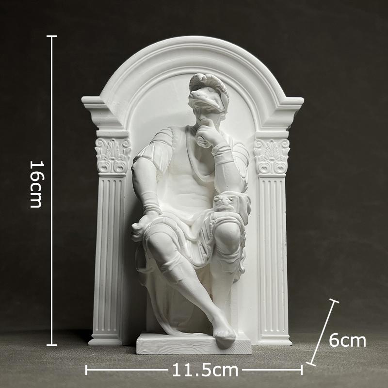 

Lorenzo De Medici Plaster Statue Crafts Desk Decoration Ornaments Renaissance Characters Sculpture Room Aesthetic Decor