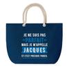 Blue Beach Bag Rope Handle Jacques Parfait Birthday Christmas Gift | Large Transport Bag &; Sport