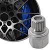 34/18PT Hollow Wheel Lock Nut Removal Key for BMW Vehicles Intended for Professional and DIY Wheel for Service Tasks