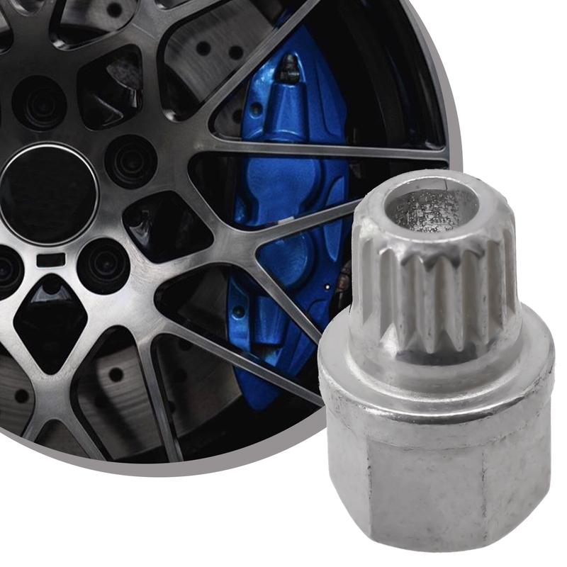 34/18PT Hollow Wheel Lock Nut Removal Key for BMW Vehicles Intended for Professional and DIY Wheel for Service Tasks