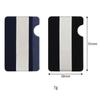 Support de carte de téléphone en tissu élastique anti-chute Bande élastique Poche pour cartes de crédit d'affaires Portefeuille pour téléphone portable