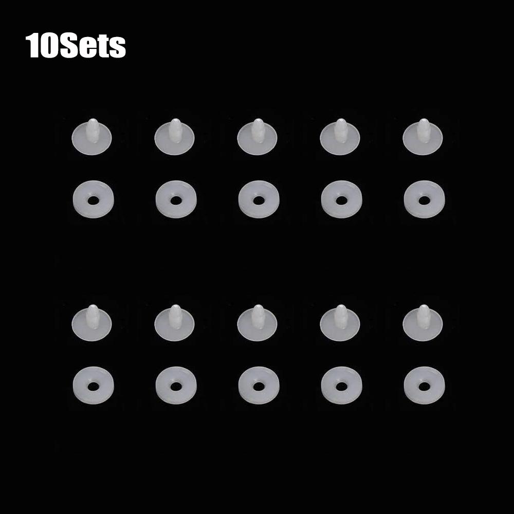 

10-50 комплектов 20 мм DIY кукольные суставы кукольный скелет сустав пластиковые безопасные суставы кукольные тела суставы для вязания крючком чучела животных изготовление кукол