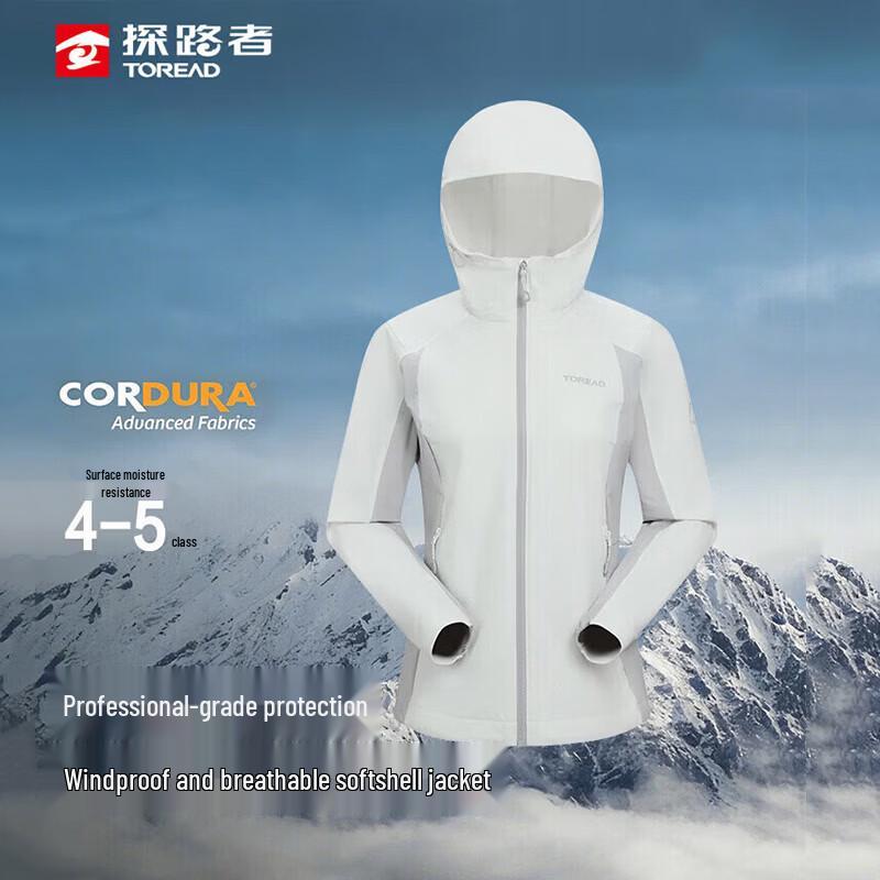 TOREAD Women s Outdoor Hiking Softshell Jacket S