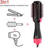 Hot Air Brush One Step Hair Dryer & Volumizer Hair Dryer Brush Negative Ion Generator For Straightening & Curling Hot Air Paddle
