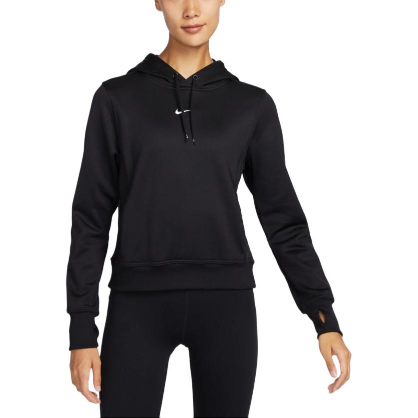 Nike One Tf Po Hoodie Lbr Damen Hoodie Schwarz FB5211-010