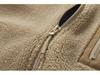 European and American Blue Stand-Up Collar Polar Fleece Lamb Wool Coat