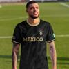 Men's Casual Short Sleeve T-Shirt with Lettering Print Mexico National Emblem Graphic Lightweight Breathable Fabric