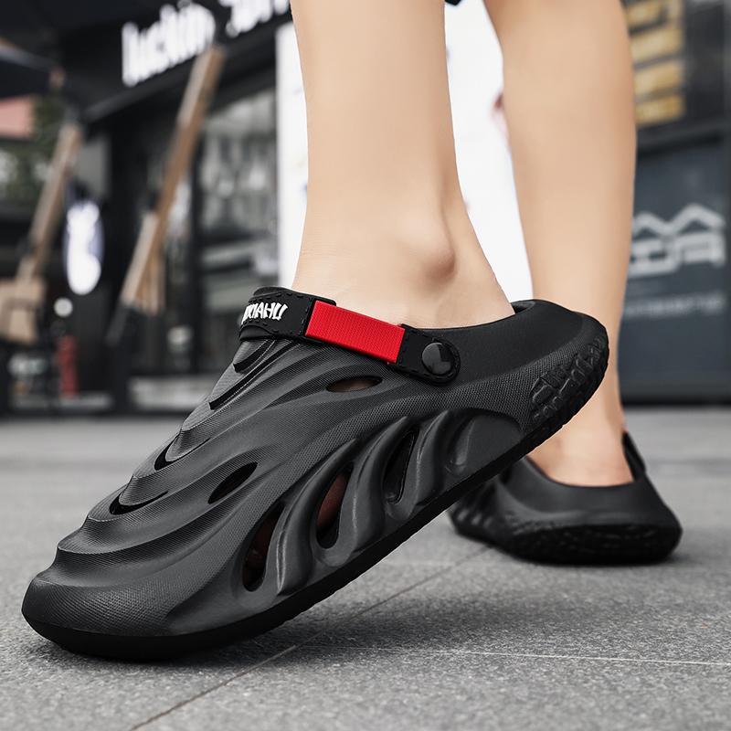 Men's Sandals Beach Shoes House Slippers Thick Bottom Soft and Comfortable Non-slip Wear-resistant Ventilate Fashion New Unisex
