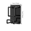 Black Washbasin Holder No-Drill Basin Storage Hook Versatile Washbasin Rack  for Home