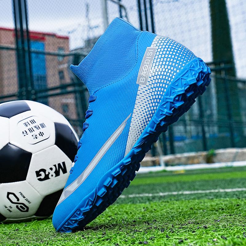 2025 Men's Youth Cross-border Long Spike Football Turf Shoes