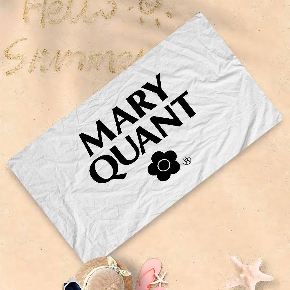 

Fashion M-Mary-Q-Quants Big Microfiber Beach Towels Quick Dry Towel Sand Beach Towels Pool Towel For Travel Swim Pool Yoga W40*H60(CM)