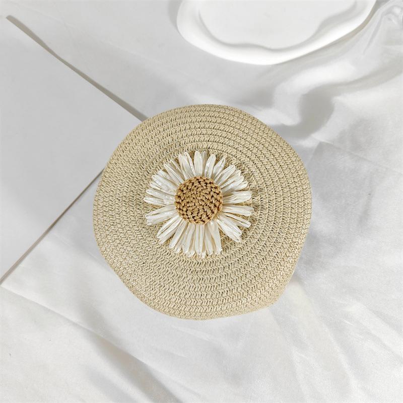 

Yogodlns летние круглые соломенные сумки для женщин плетеная пляжная сумка из ротанга ручной работы сумка через плечо 16.5x8x16.5cm бежевый/разноцветный