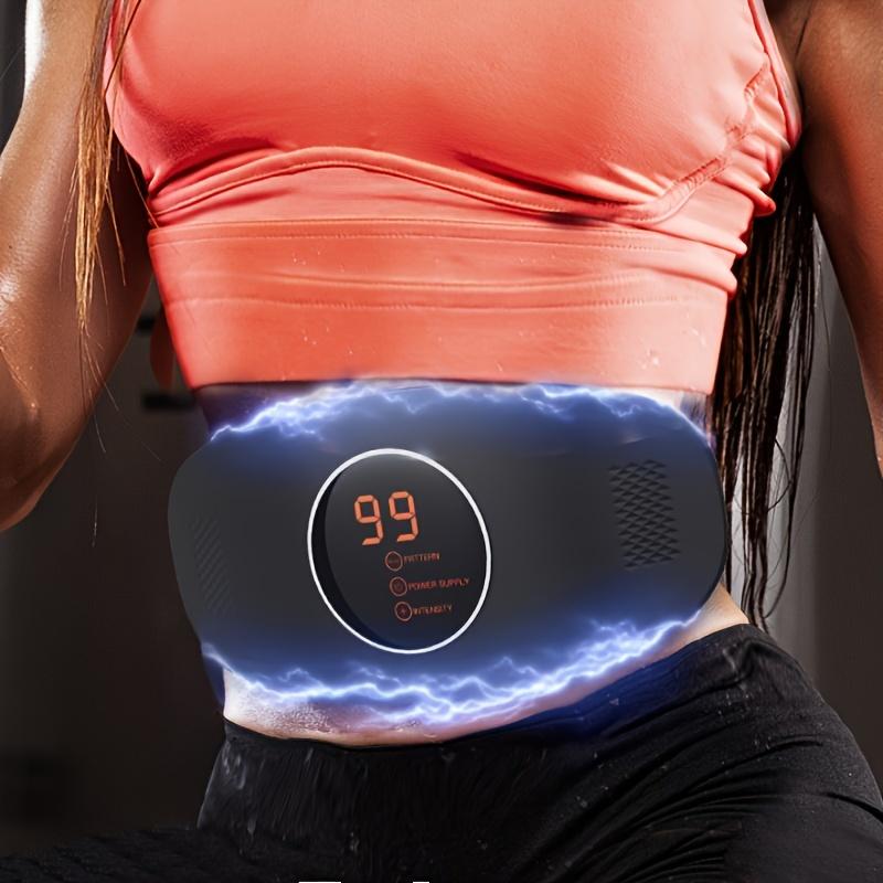 An electric waist massager, waist exercise, abdominal fitness equipment and exercise equipment,  abdominal fitness training gifts for women and men