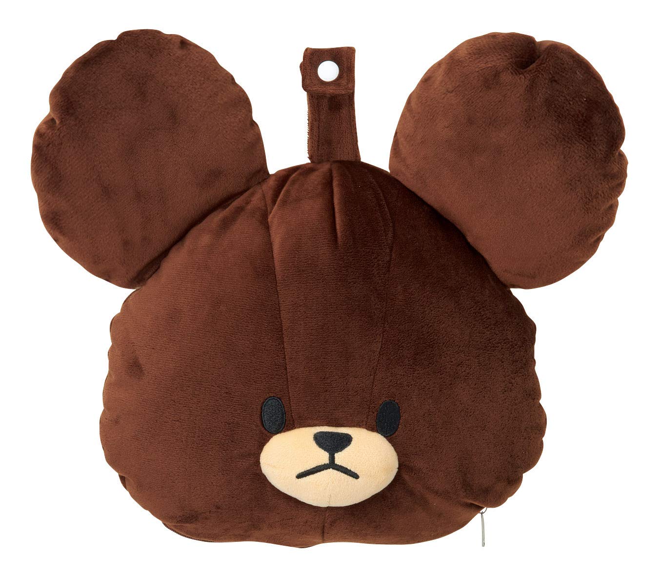 

Marushin Hooded Neck Transforms into Plush 4335015800 Pillow, The Bears School - Jackie, Beaded, Reversible, Toy,