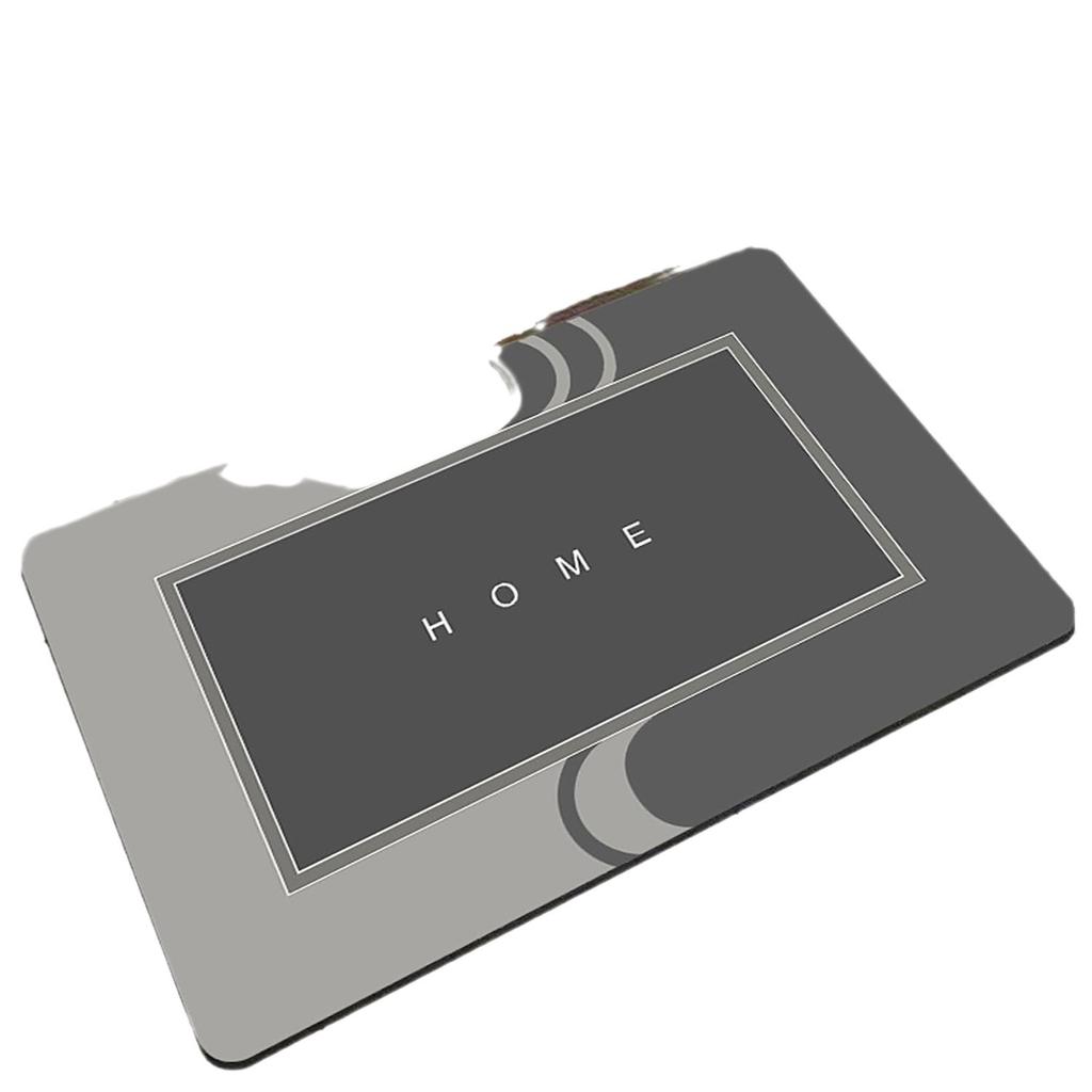 Bathroom Non-slip Mat Floor Bathroom Quick Drying Mat Toilet Door Soft Diatom Mud Absorbent Mat Dirt Resistant