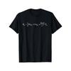 General Relativity Field Equations T-Shirt for Men Physics Nerd Scientist Teacher Student Casual Tee