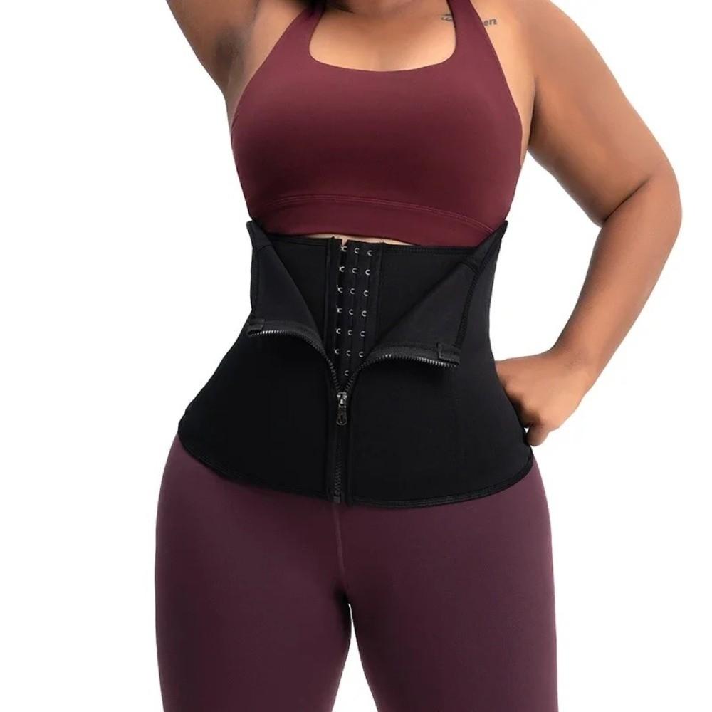 Corset Modelador de Cintura Preto Modelador de Barriga Novo Cinto para Emagrecer a Cintura Mulheres