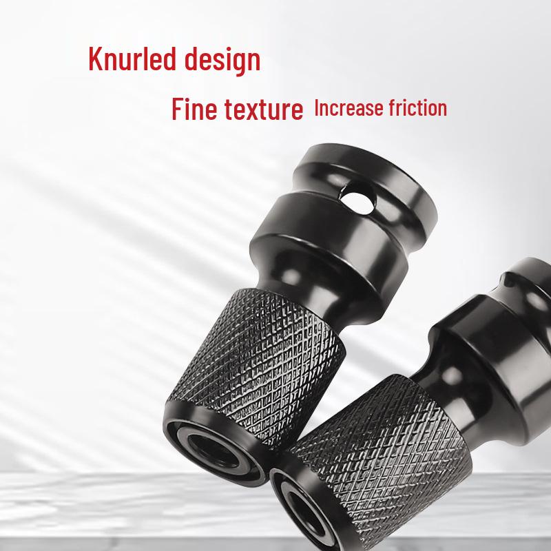 Multifunctional Telescopic Drill Chuck: Electric Wrench Adapter & Bit Holder