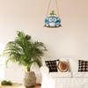 Owl Hanging Planters - Resin Decorative Piece for Hanging Flower Pots (Cat Head Owl)