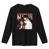 Hyunjin Concert Band KPOP Korean Style T Shirt Large Size Perfect for Fans Vintage Washed Breathable Homme Soft Graphic Unisex