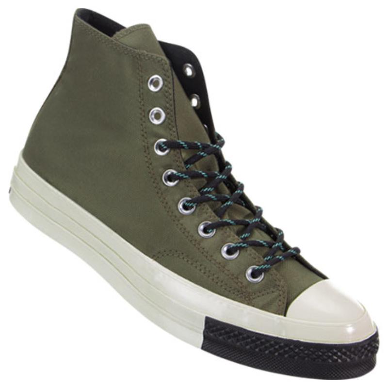 Converse 70 Chuck Taylor Comfortable & Casual Lightweight High-Top Canvas Unisex Olive Green