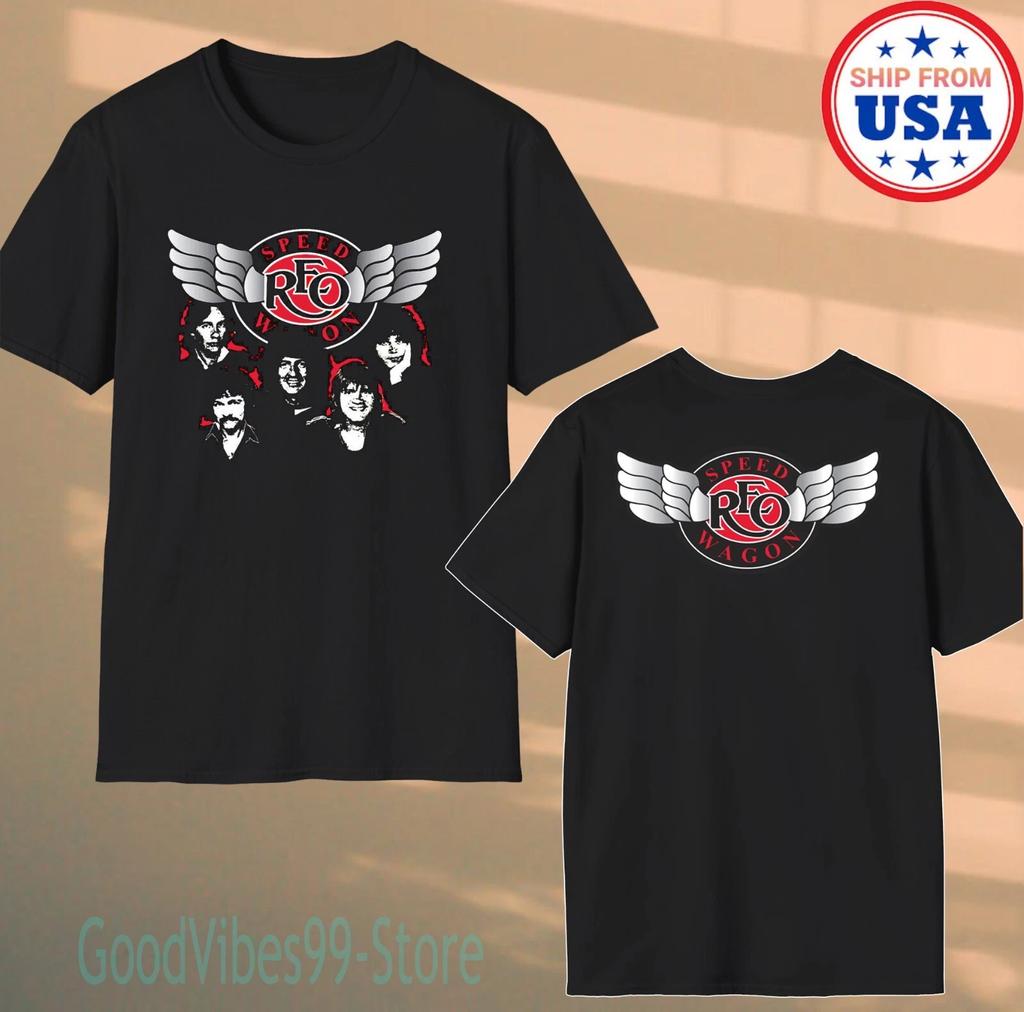 REO Speed Wagon Black Size S-5XL